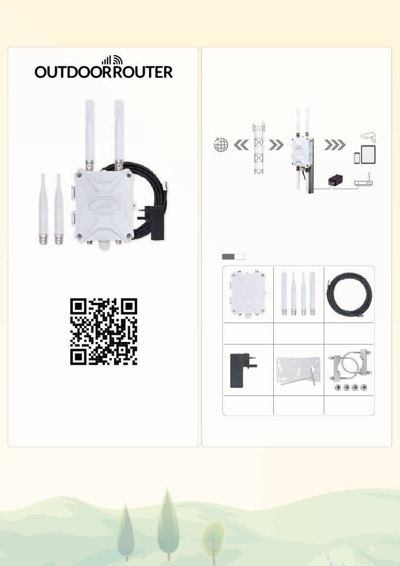 Outdoor Router EZR33T manual