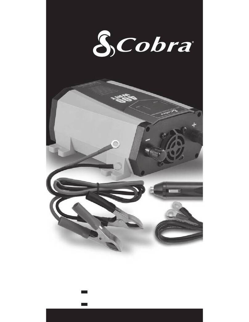 Cobra CPI490 operating instructions