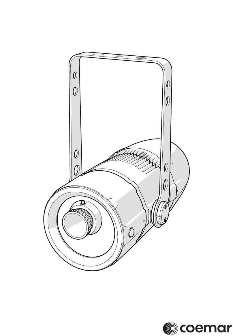 Coemar FX PROJECTOR User manual