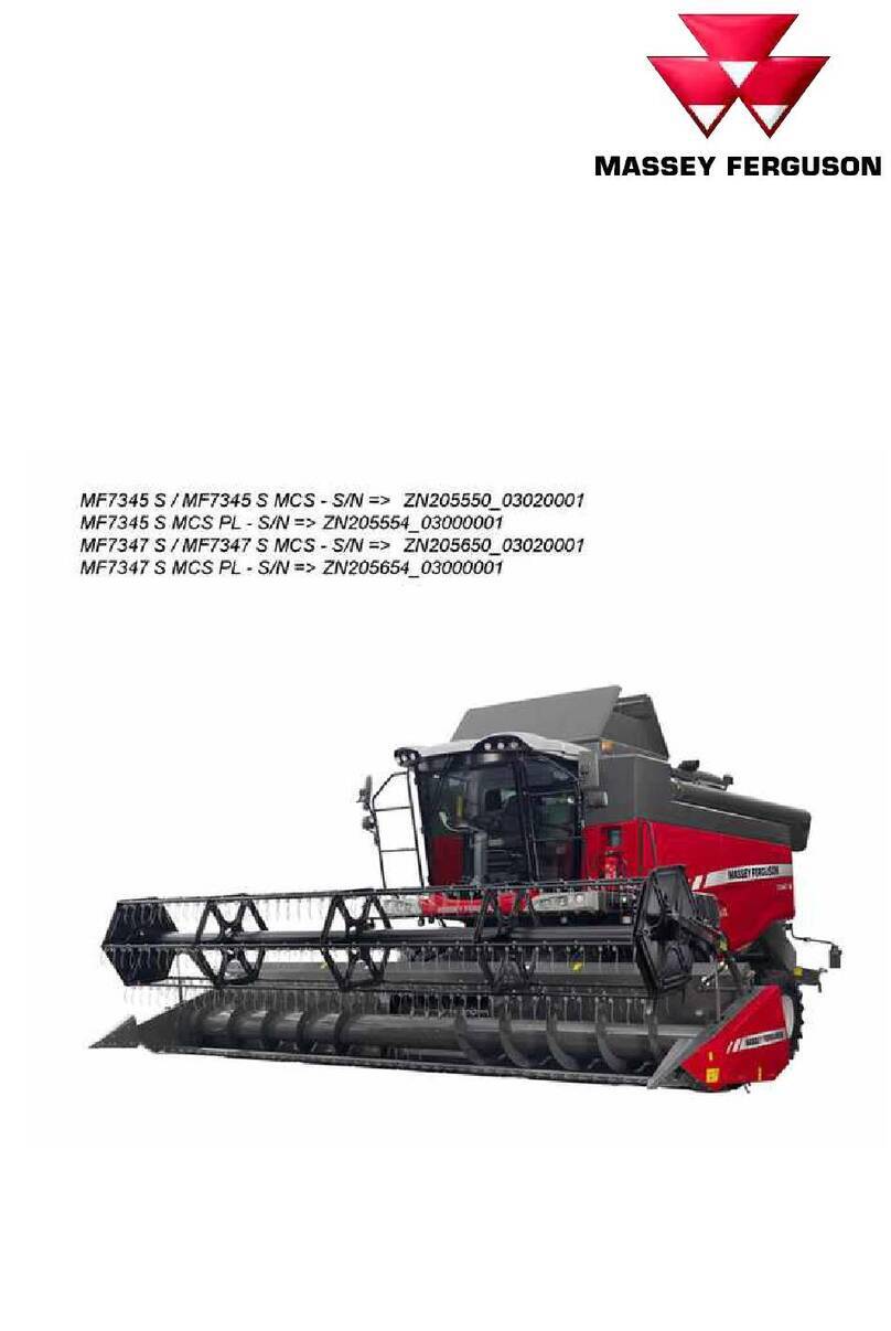 MASSEY FERGUSON MF 7345 S User manual MASSEY FERGUSON MF 7345 S User manual
