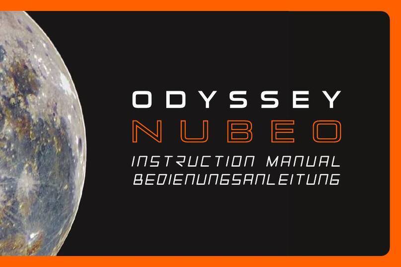 Odyssey NUBEO instruction manual