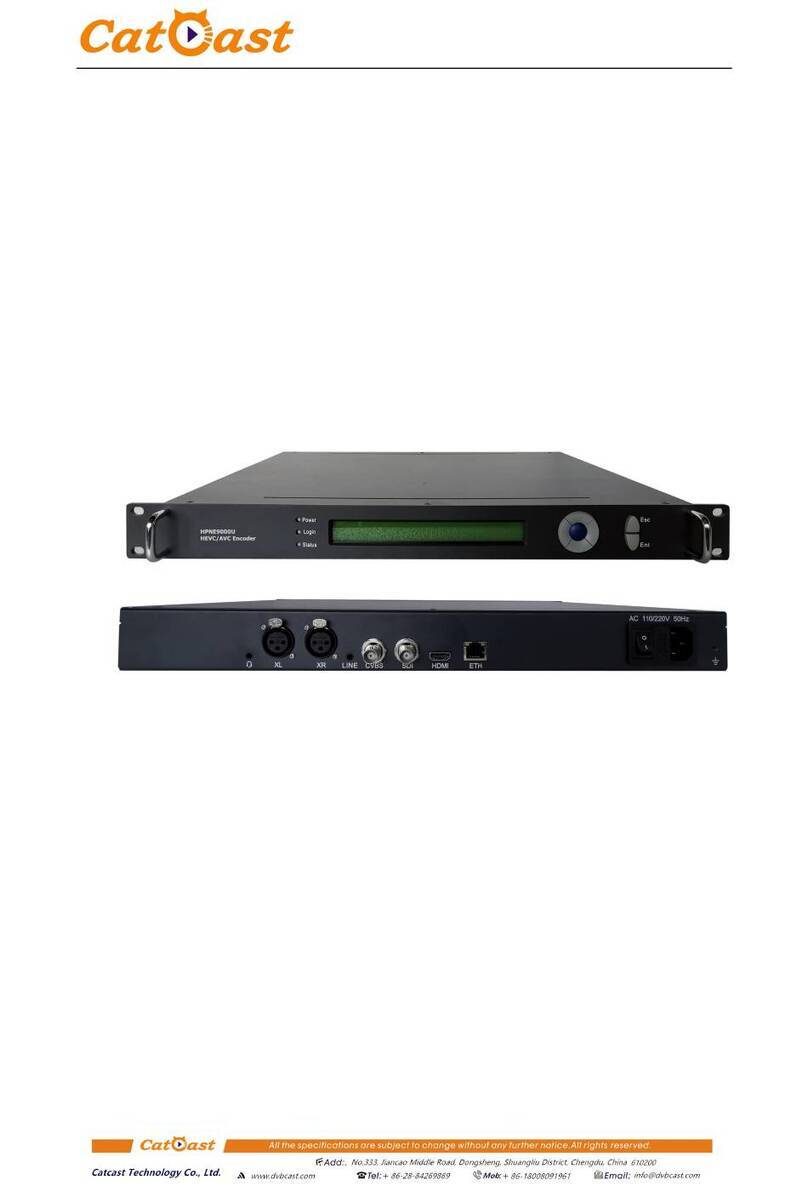 Catcast HPNE9000U user manual