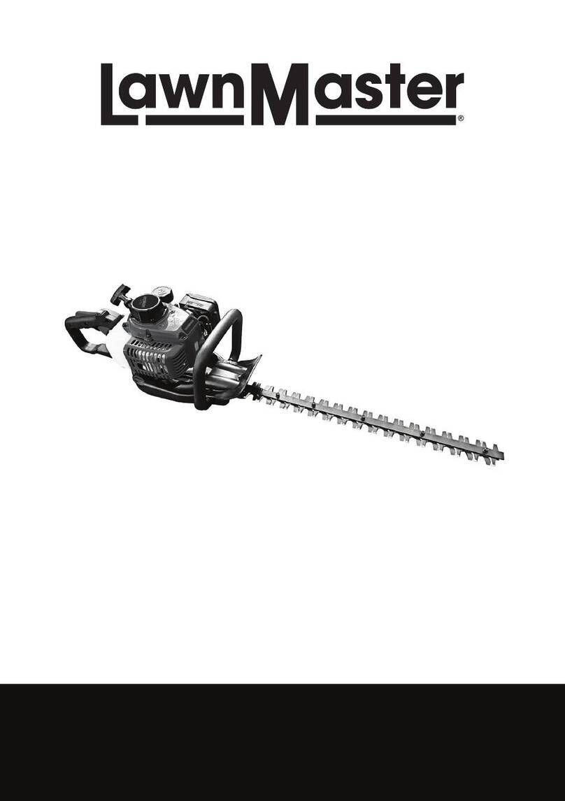 LawnMaster LMSLP600 Safety and operating manual