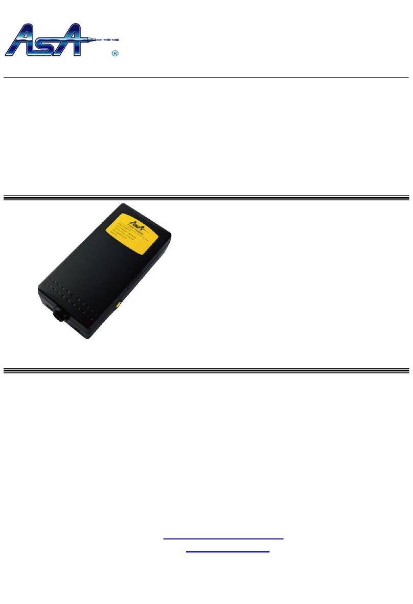 ASA Electronics APM-202B manual