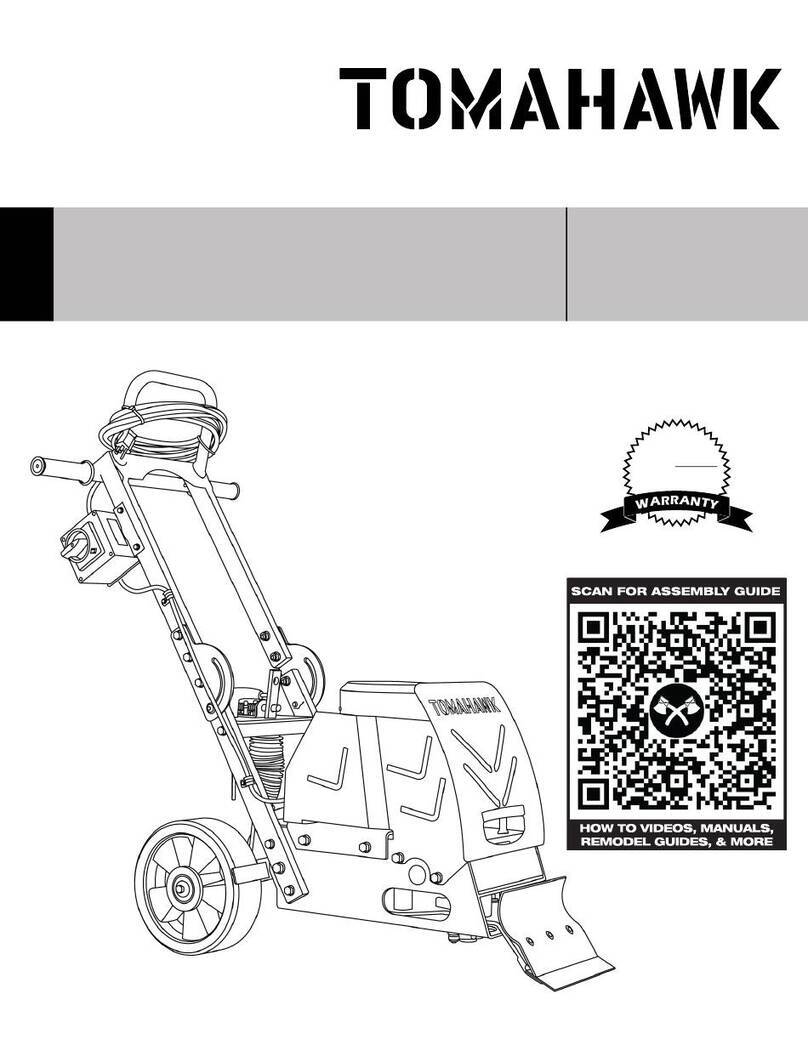 Tomahawk TSCP8 Operation manual