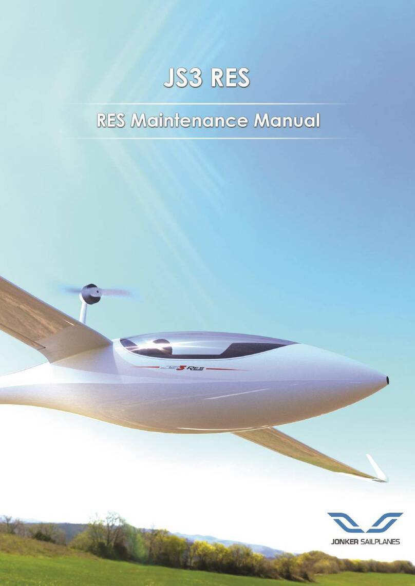 Jonker Sailplanes JS3 RES Maintenance manual