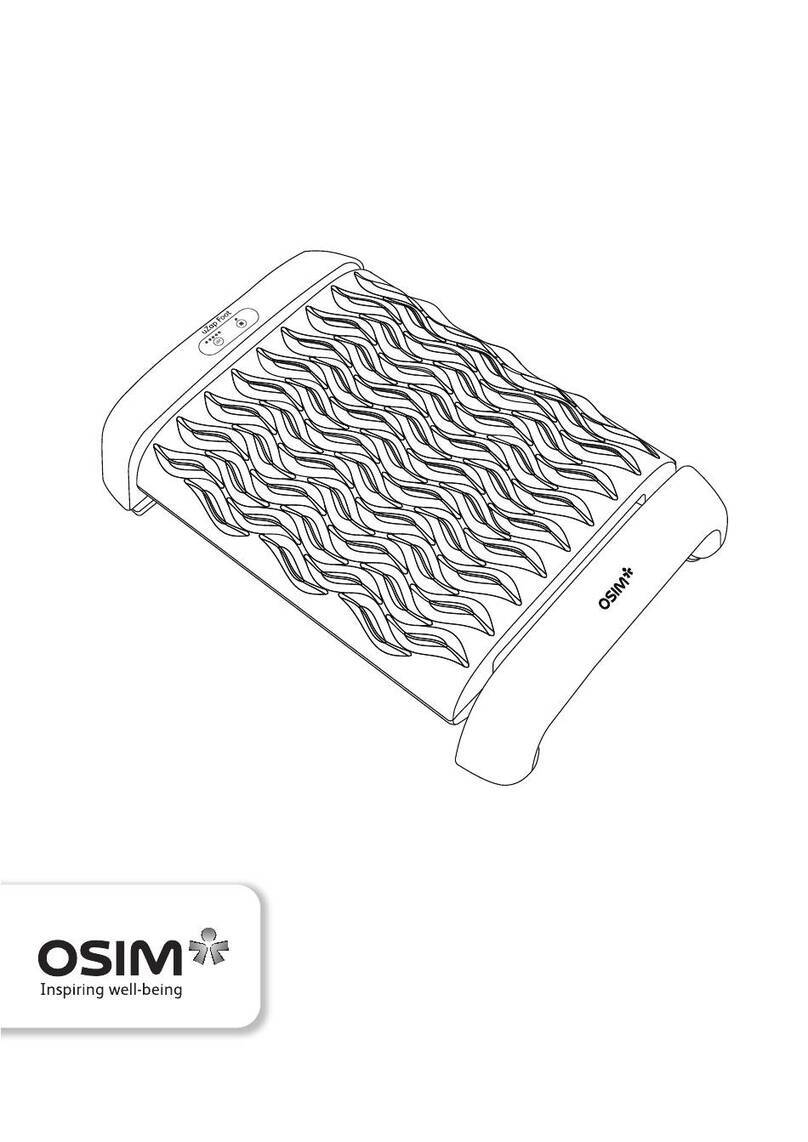 OSIM uZap Foot User manual