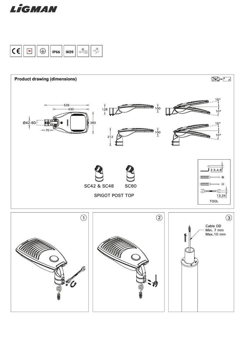 LIGMAN BIU-90042-LC User manual