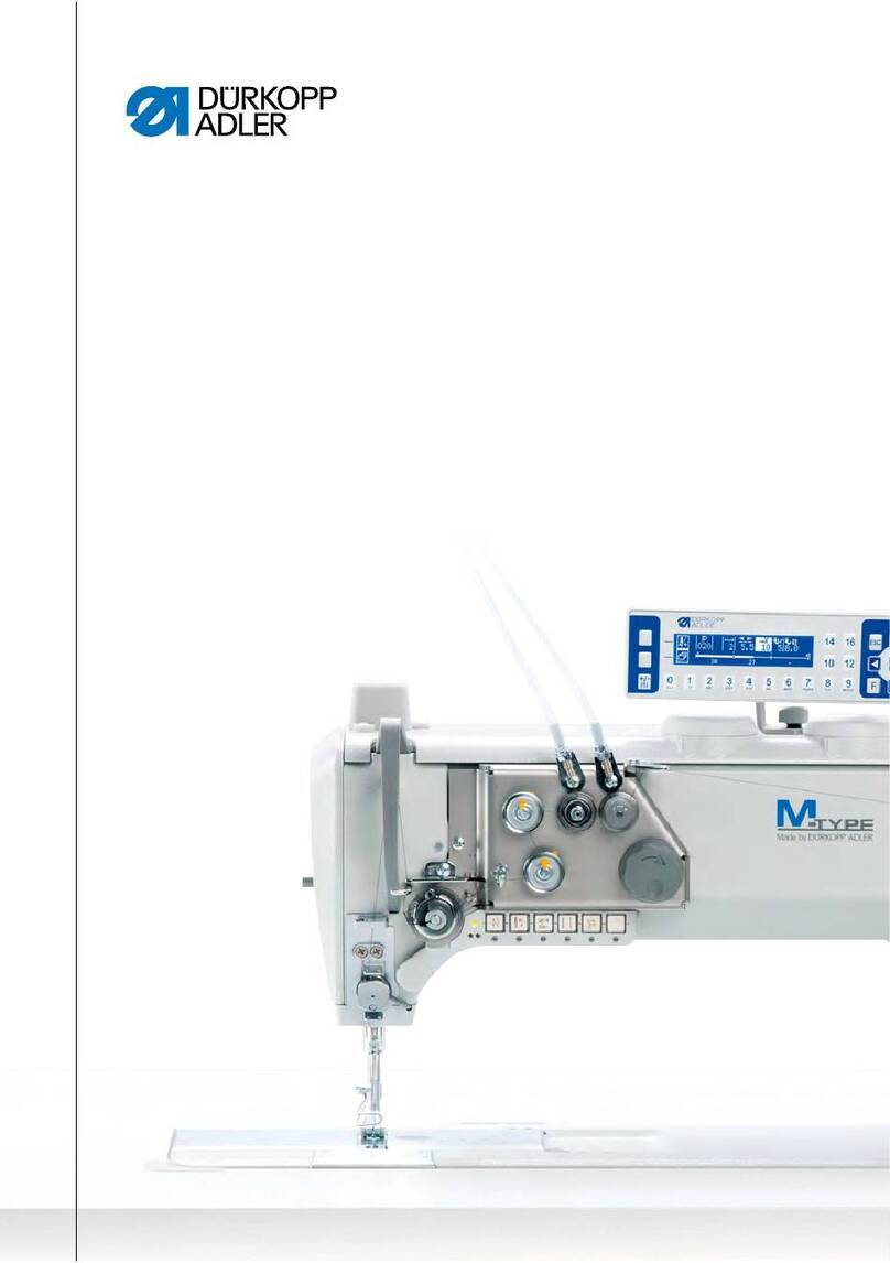 Duerkopp Adler 867-M PREMIUM User manual