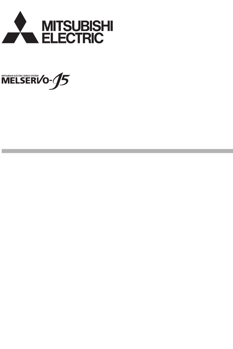 Mitsubishi Electric MR-J5 Series User manual Mitsubishi Electric MR-J5 Series User manual