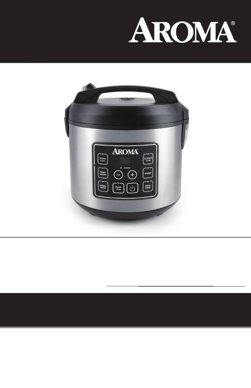 Aroma ARC-5100SB instruction manual
