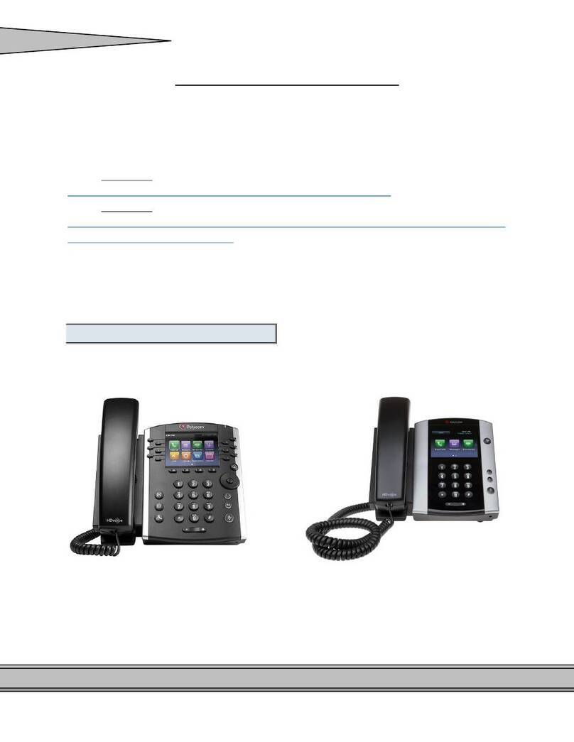 Polycom VVX 500 Guide Polycom VVX 500 Guide
