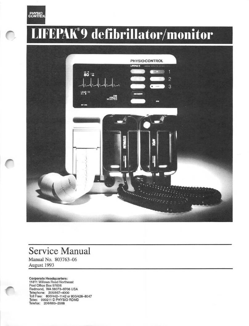 Physio Control LIFEPAK 9 User manual