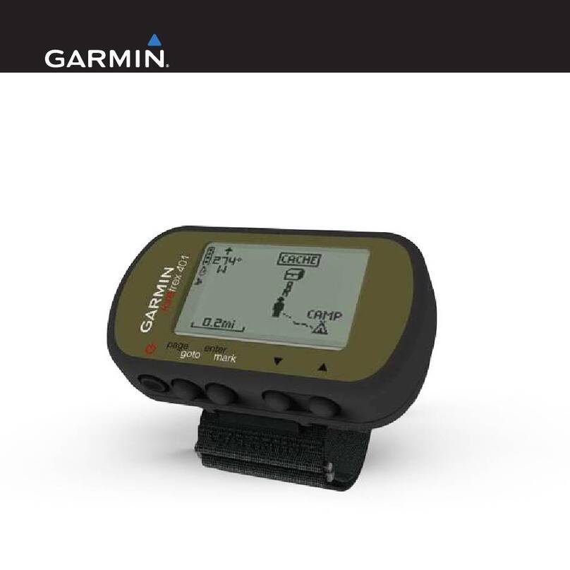 Garmin foretrex 301 User manual