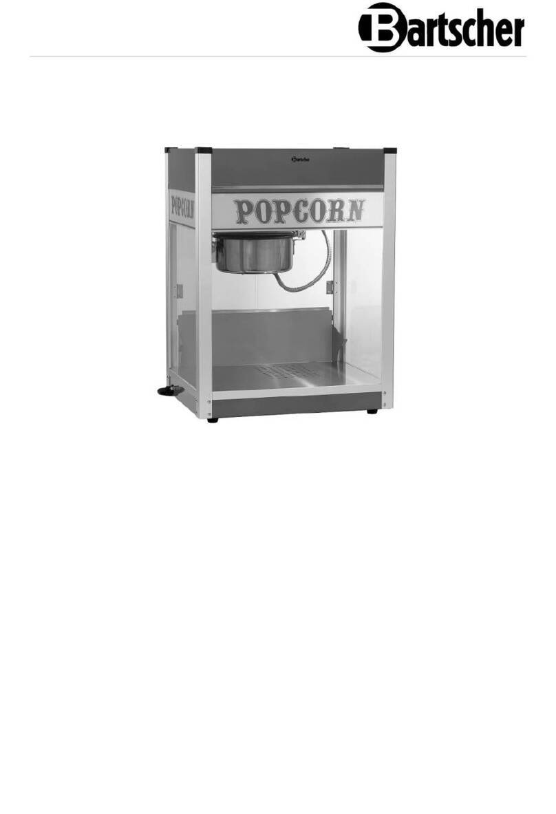 Bartscher V150 User manual