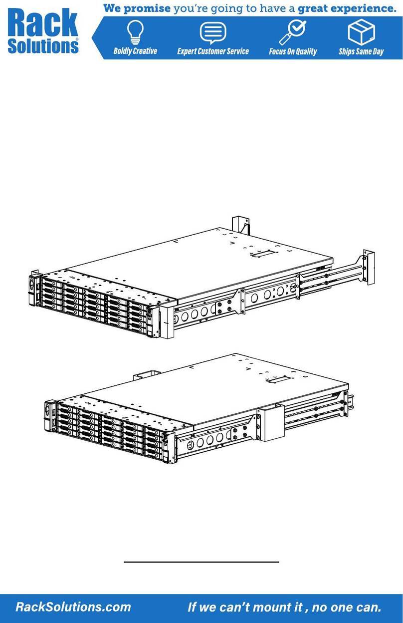 Rack Solutions 122-2447 installation instructions