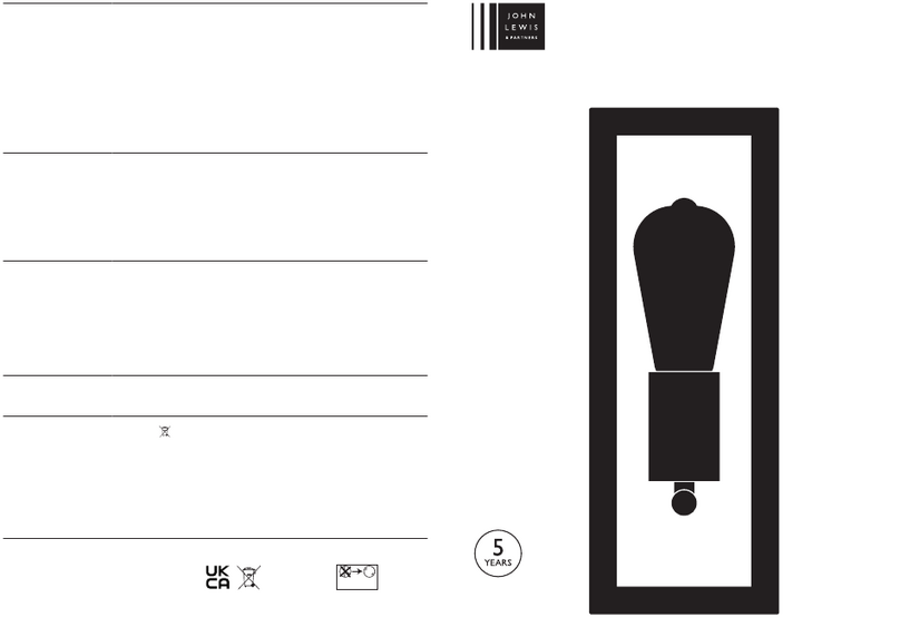 John Lewis POTTER User manual John Lewis POTTER User manual