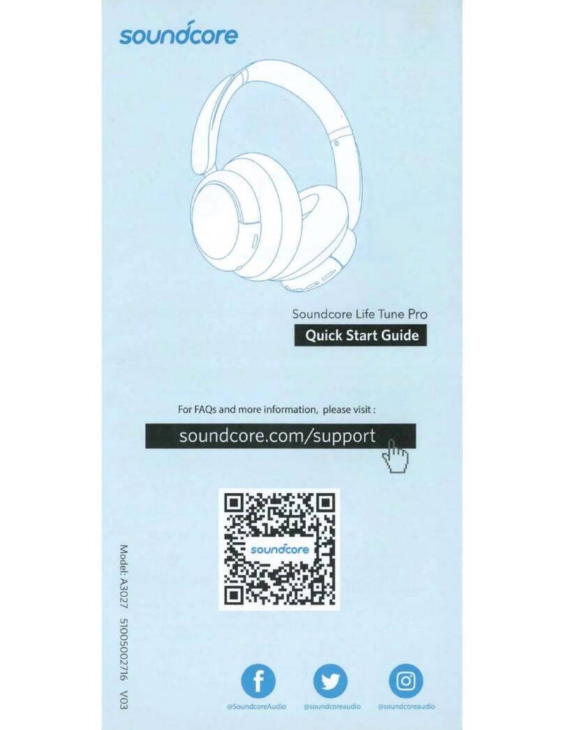 Soundcore Life Tune Pro User manual
