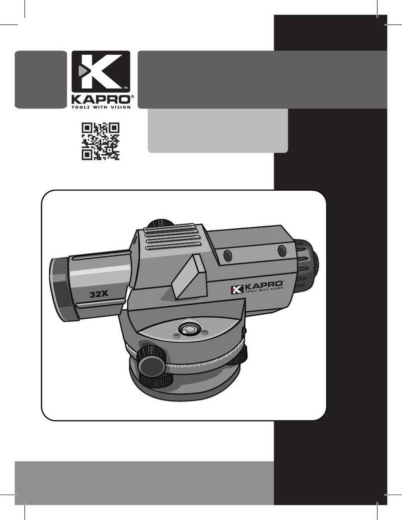 Kapro 830 user manual