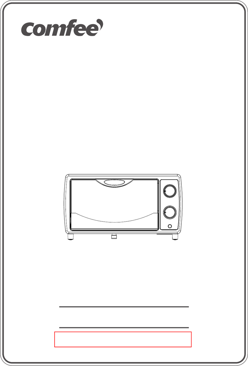 Comfee CTO-E101A(BK) User manual Comfee CTO-E101A(BK) User manual