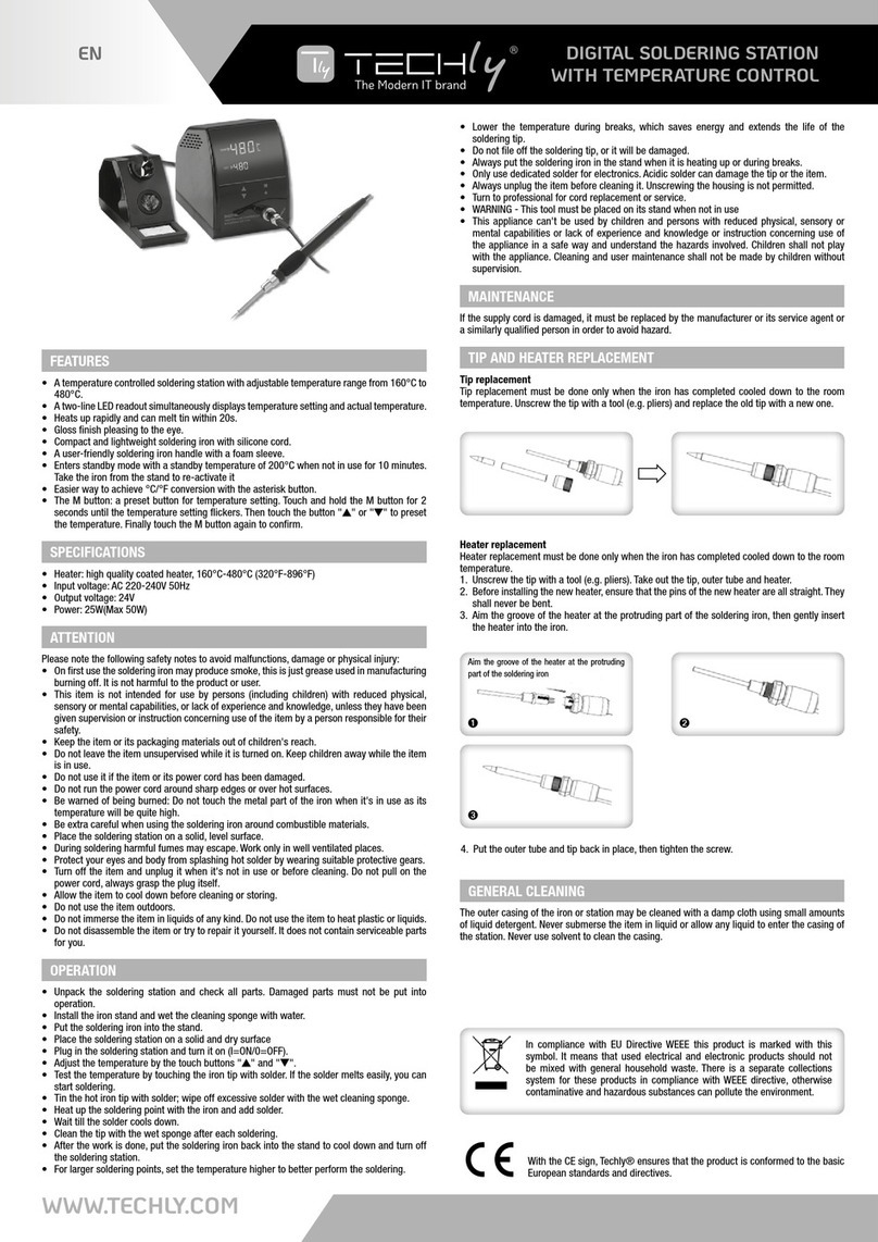 Techly I-TOOL-SD-8961A User manual