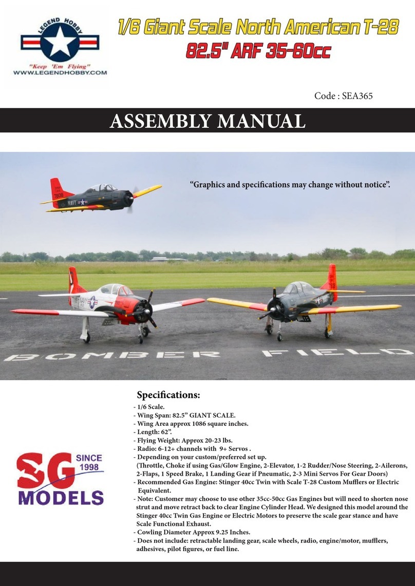 Legend Hobby SEA365 Assembly manual