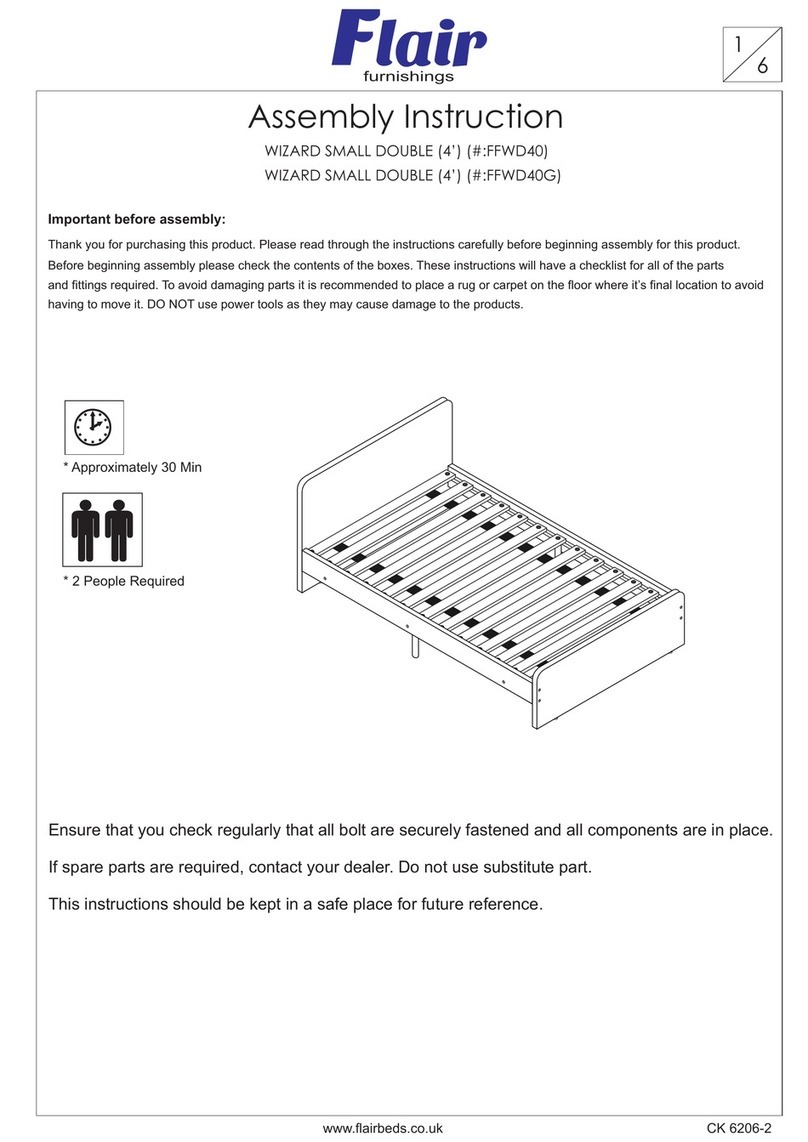 Flair WIZARD SMALL DOUBLE FFWD40 User manual