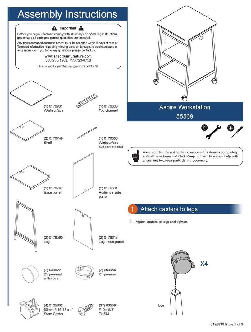 Spectrum Industries Aspire 55569 User manual