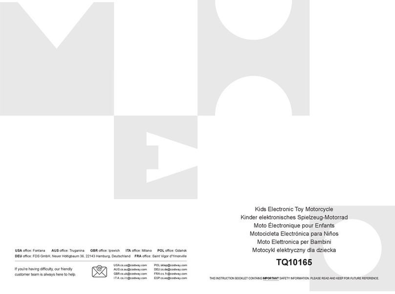 Costway TQ10165 User manual Costway TQ10165 User manual