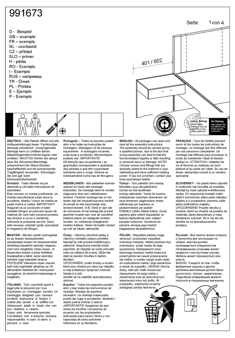 WIEMANN Asti 991673 User manual