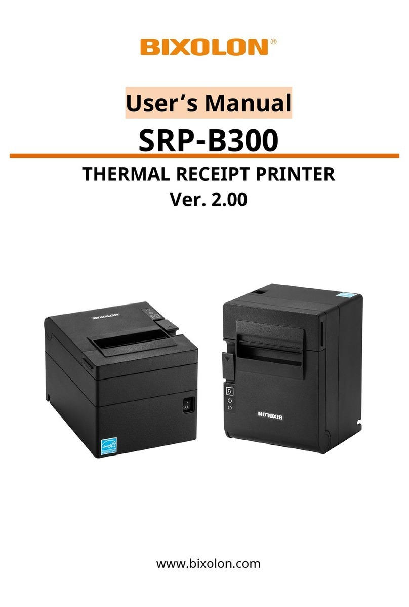 BIXOLON SRP-B300 user manual