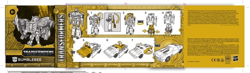 Hasbro Transformers: Rise of the Beasts Movie, Beast Alliance, Beast Combiners 2-Pack... User manual Hasbro Transformers: Rise of the Beasts Movie, Beast Alliance, Beast Combiners 2-Pack... User manual