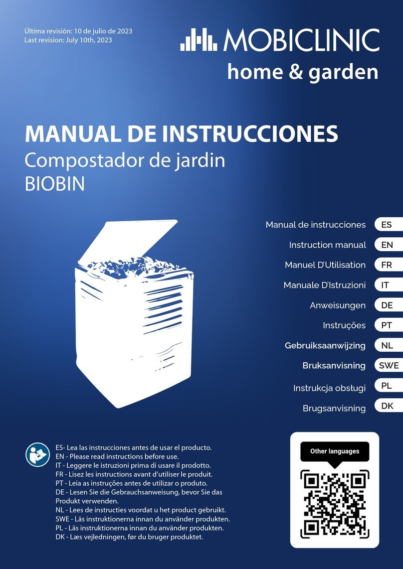Mobiclinic BIOBIN instruction manual