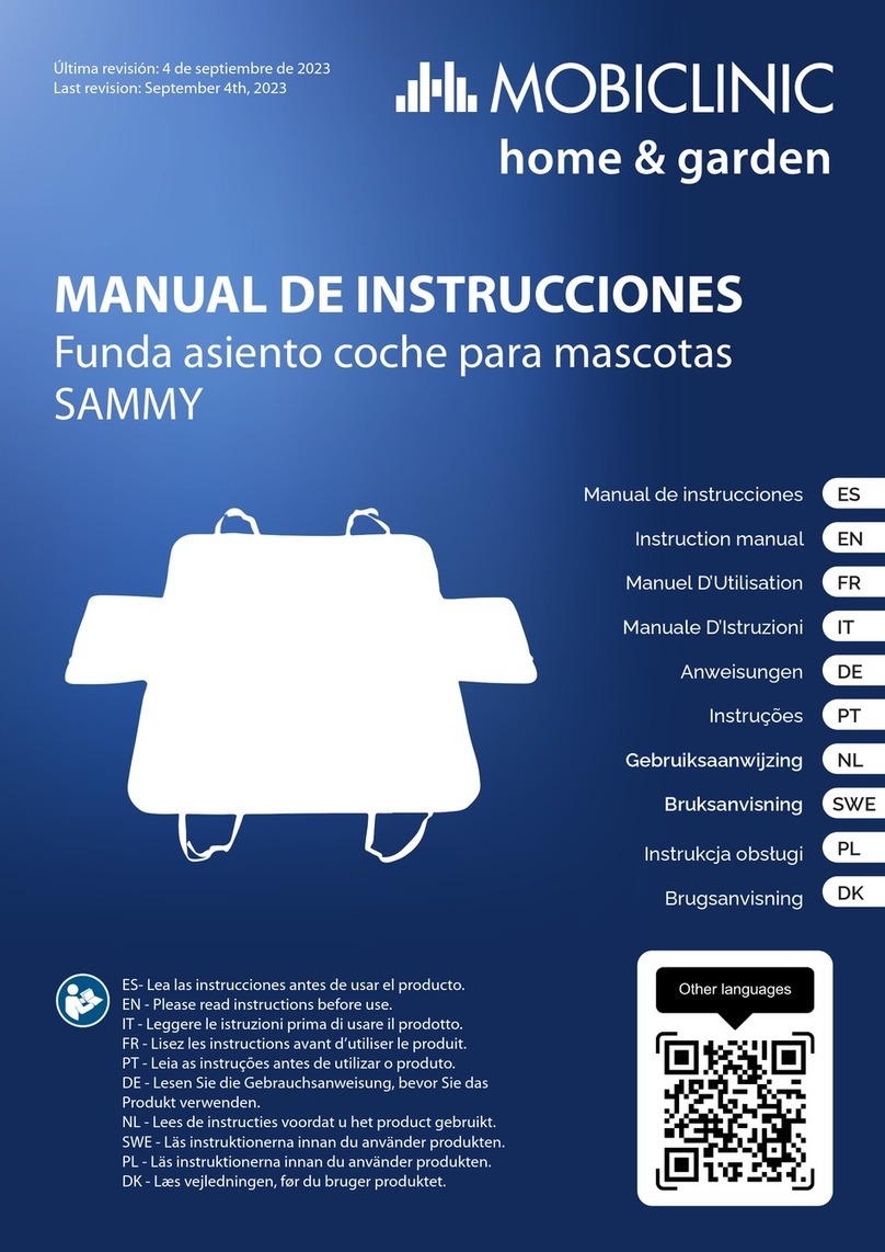 Mobiclinic SAMMY instruction manual Mobiclinic SAMMY instruction manual