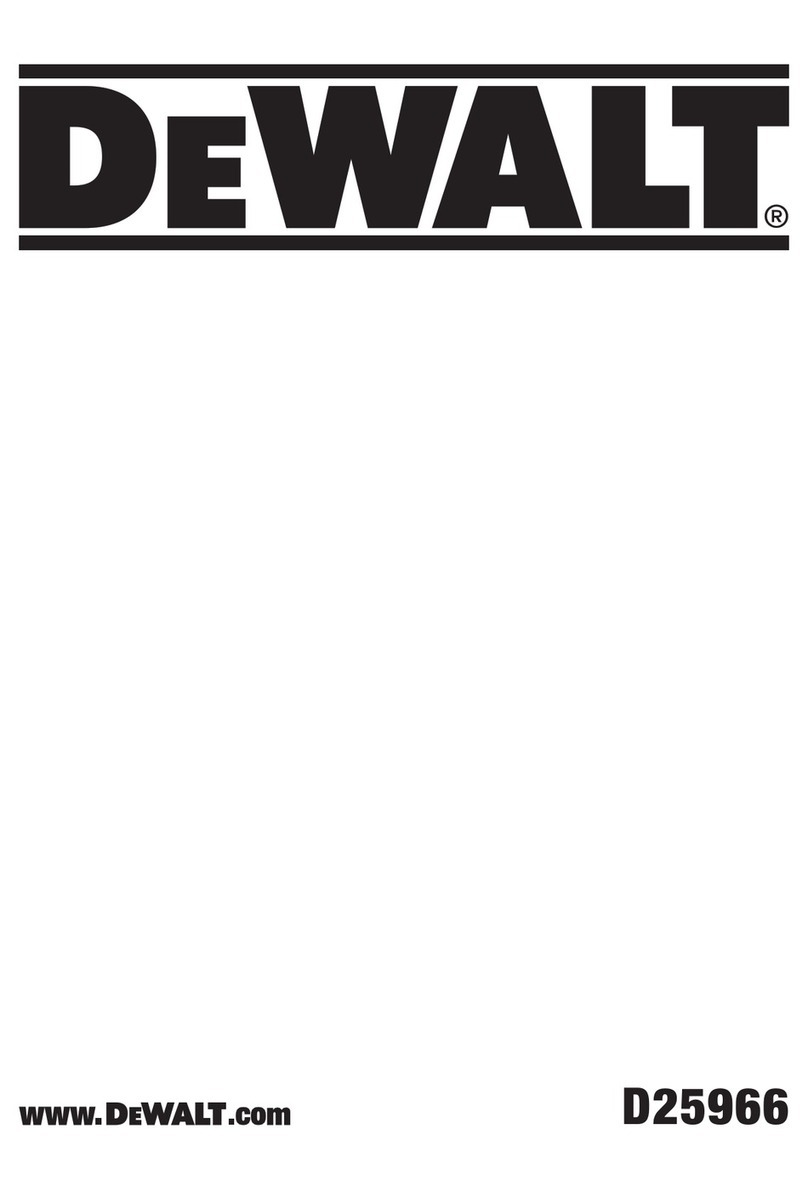 DeWalt D25966 Original instructions