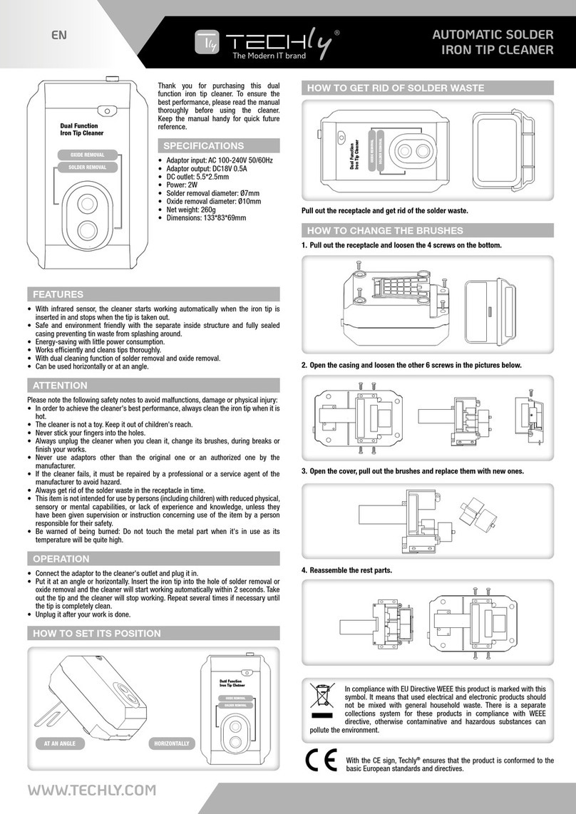Techly I-TOOL-SD-182 manual