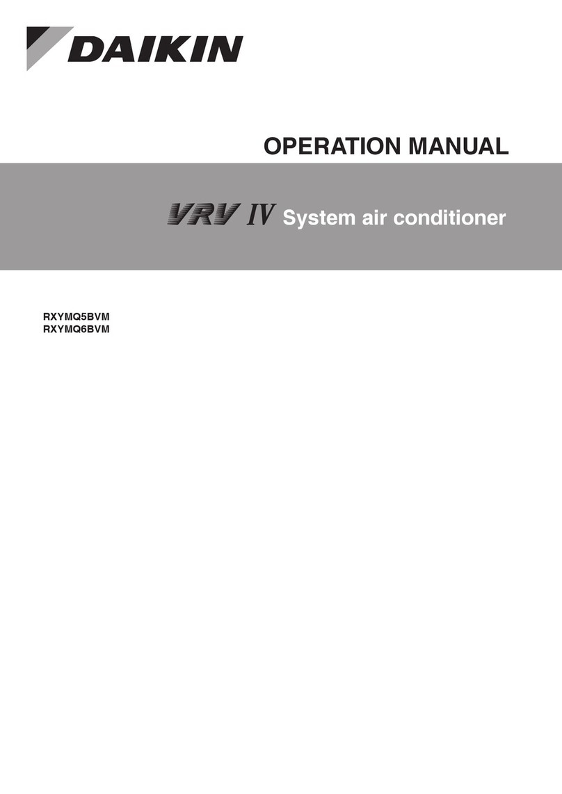 Daikin RXYMQ5BVM User manual