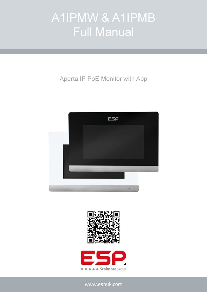ESP A1IPMW Installation instructions