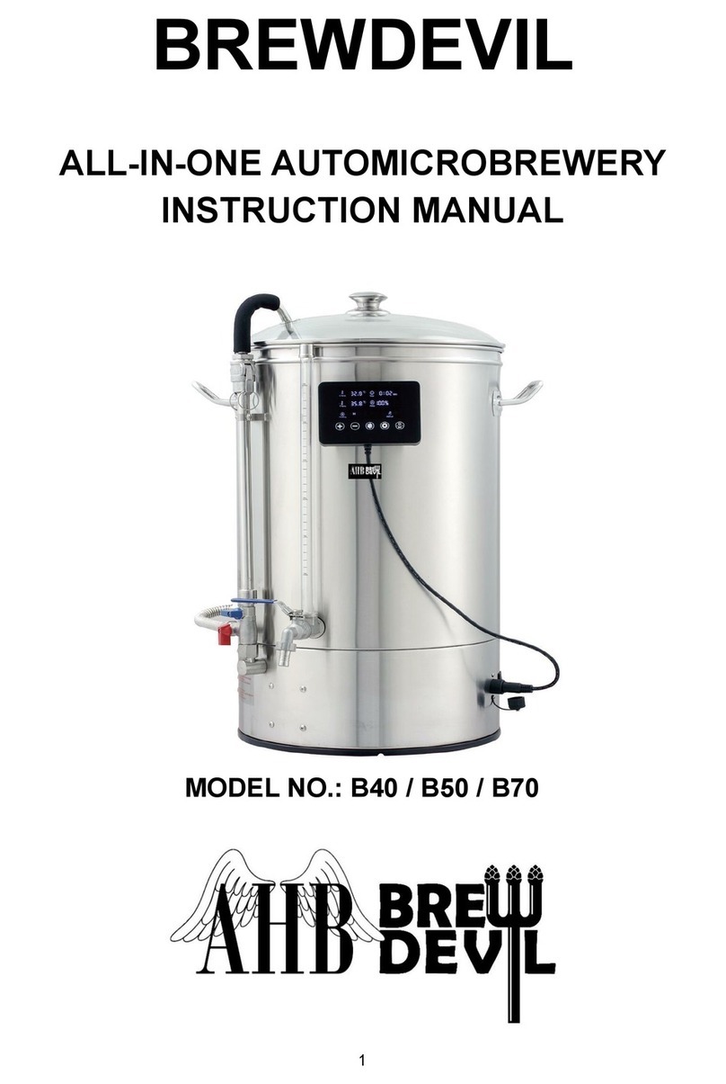 AHB BREWDEVIL B40 User manual