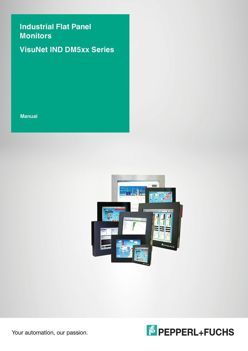 Pepperl+Fuchs VisuNet IND DM5 Series User manual