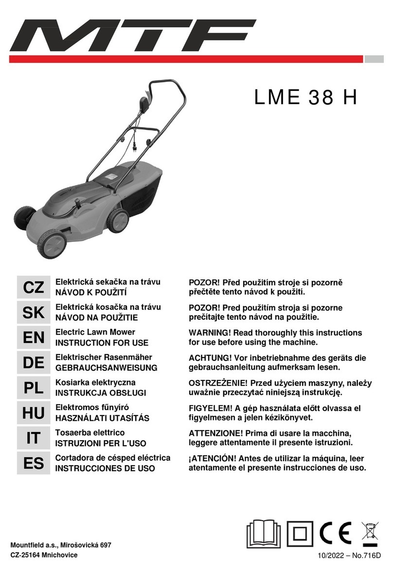 MTF LME 38 H User manual
