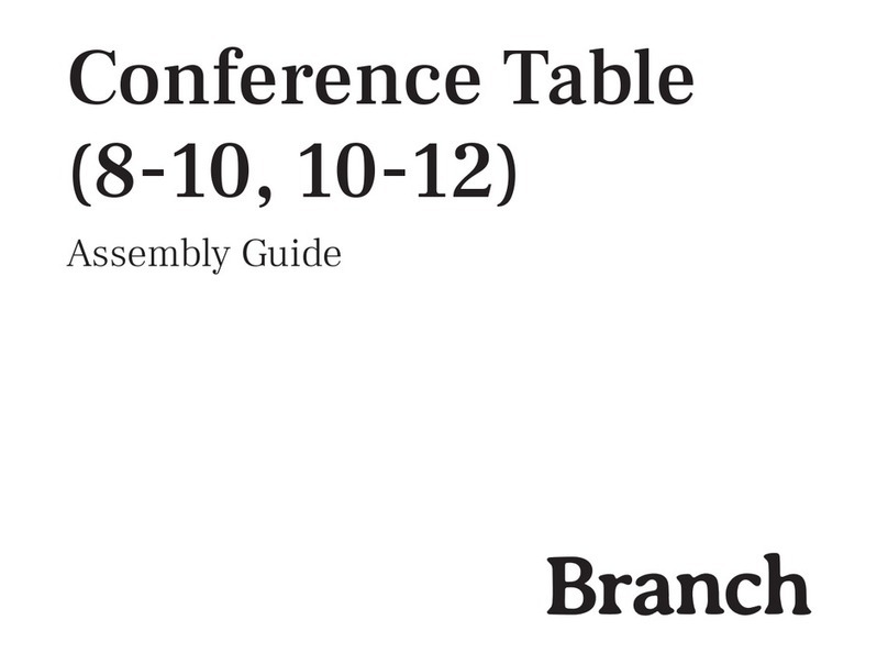 Branch Conference Table 8-10 User manual