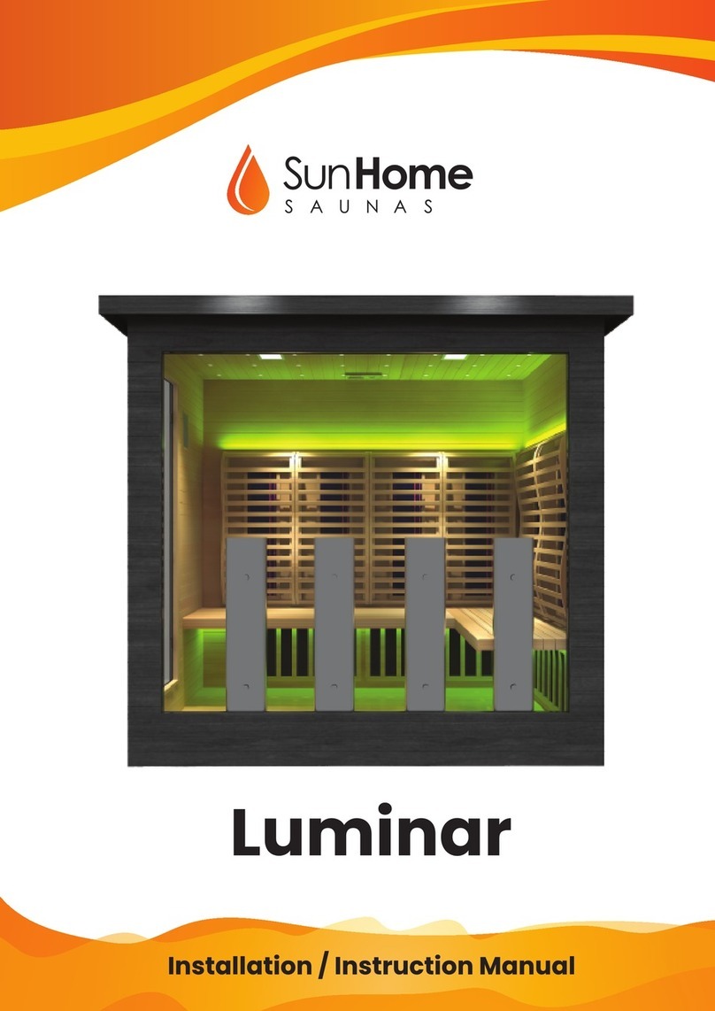 SunHome Luminar Installation instructions manual SunHome Luminar Installation instructions manual