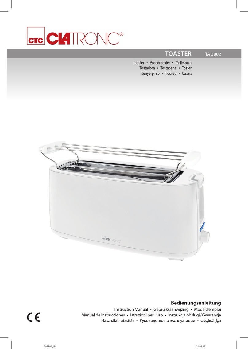 Clatronic TA 3802 User manual