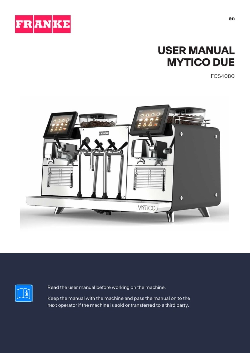 Franke MYTICO DUE User manual