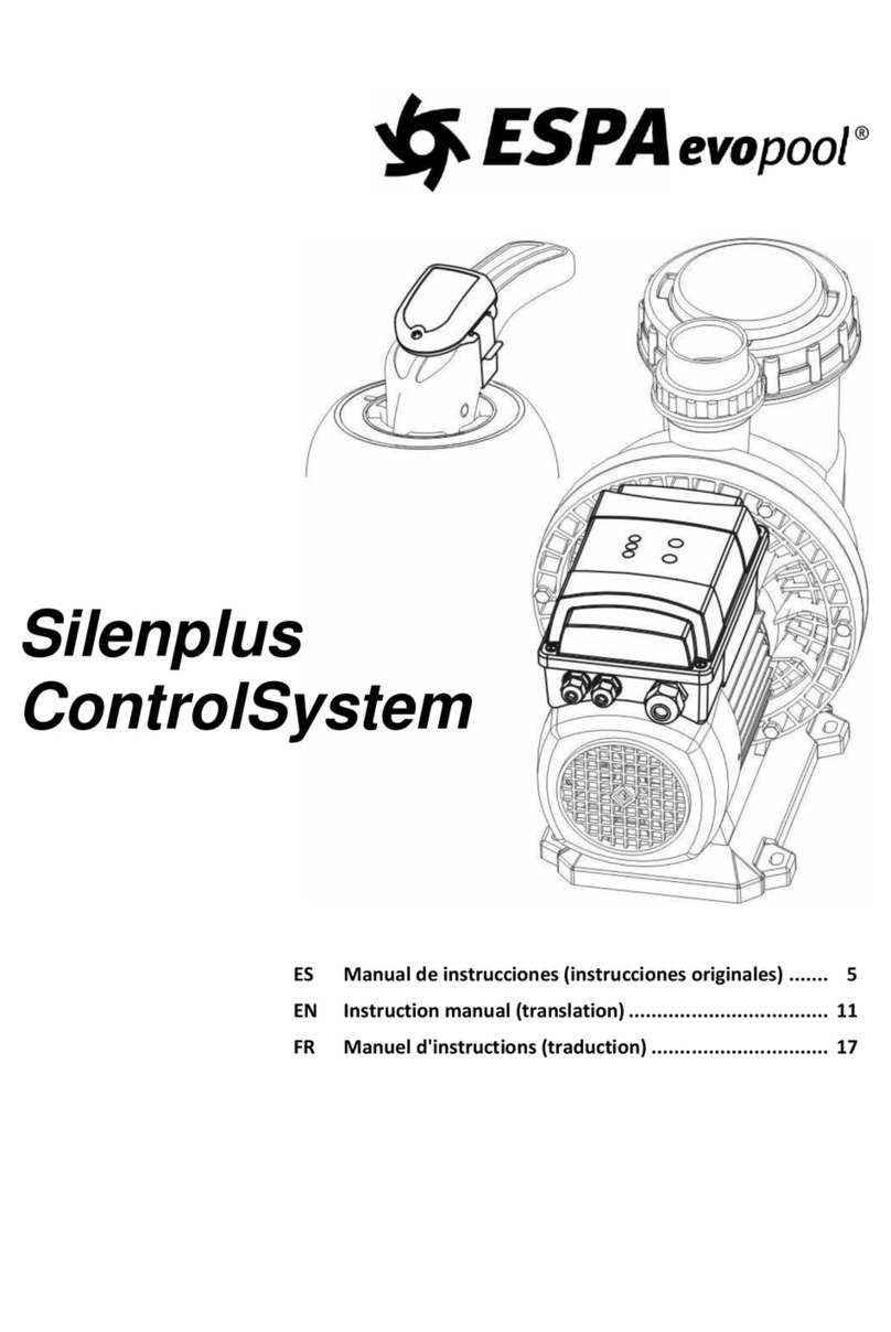 ESPA evopool SilenPlus instruction manual ESPA evopool SilenPlus instruction manual
