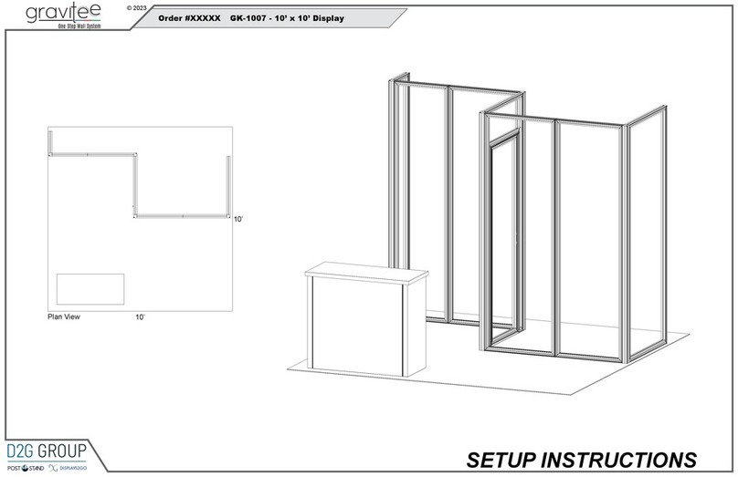 D2G gravitee GK-1007 Manual