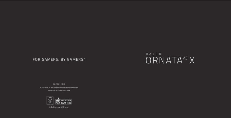 Razer ORNATA V3 X User manual