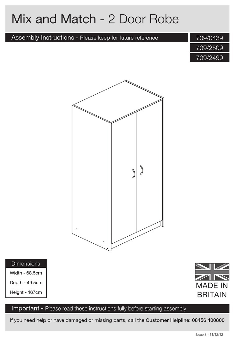Argos Mix and Match 709/0439 User manual