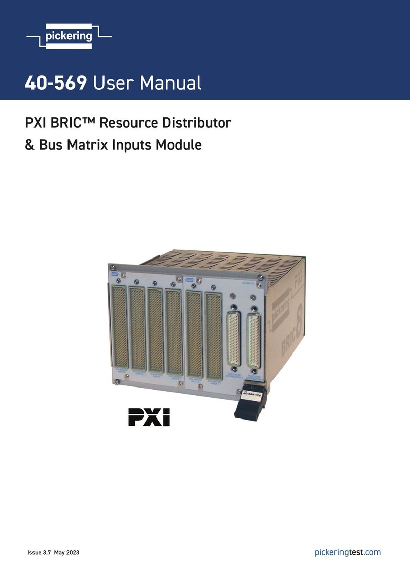 Pickering PXI BRIC 40-569 User manual